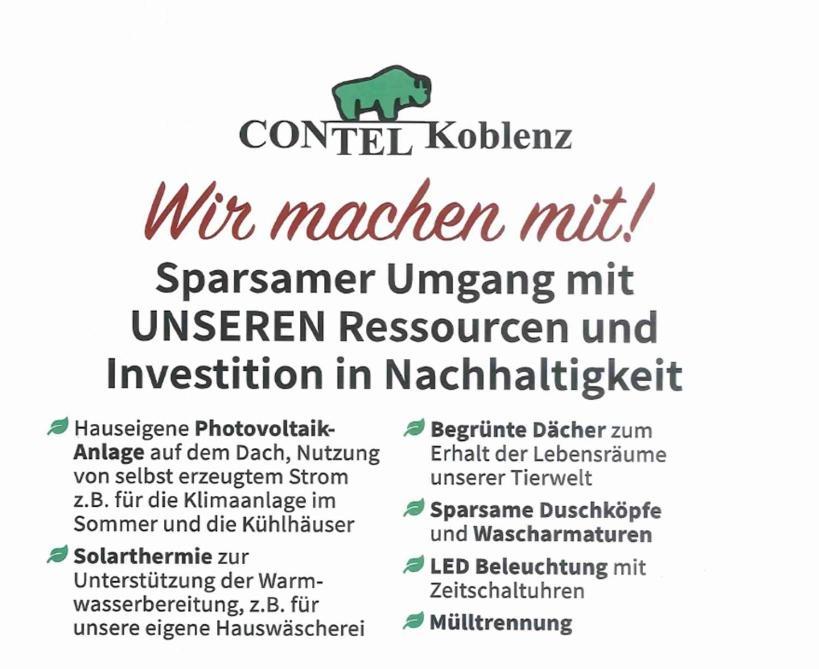 Contel Hotel Koblenz  Luaran gambar