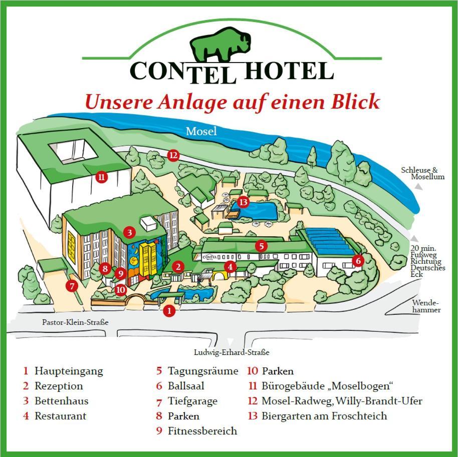 Contel Hotel Koblenz  Luaran gambar